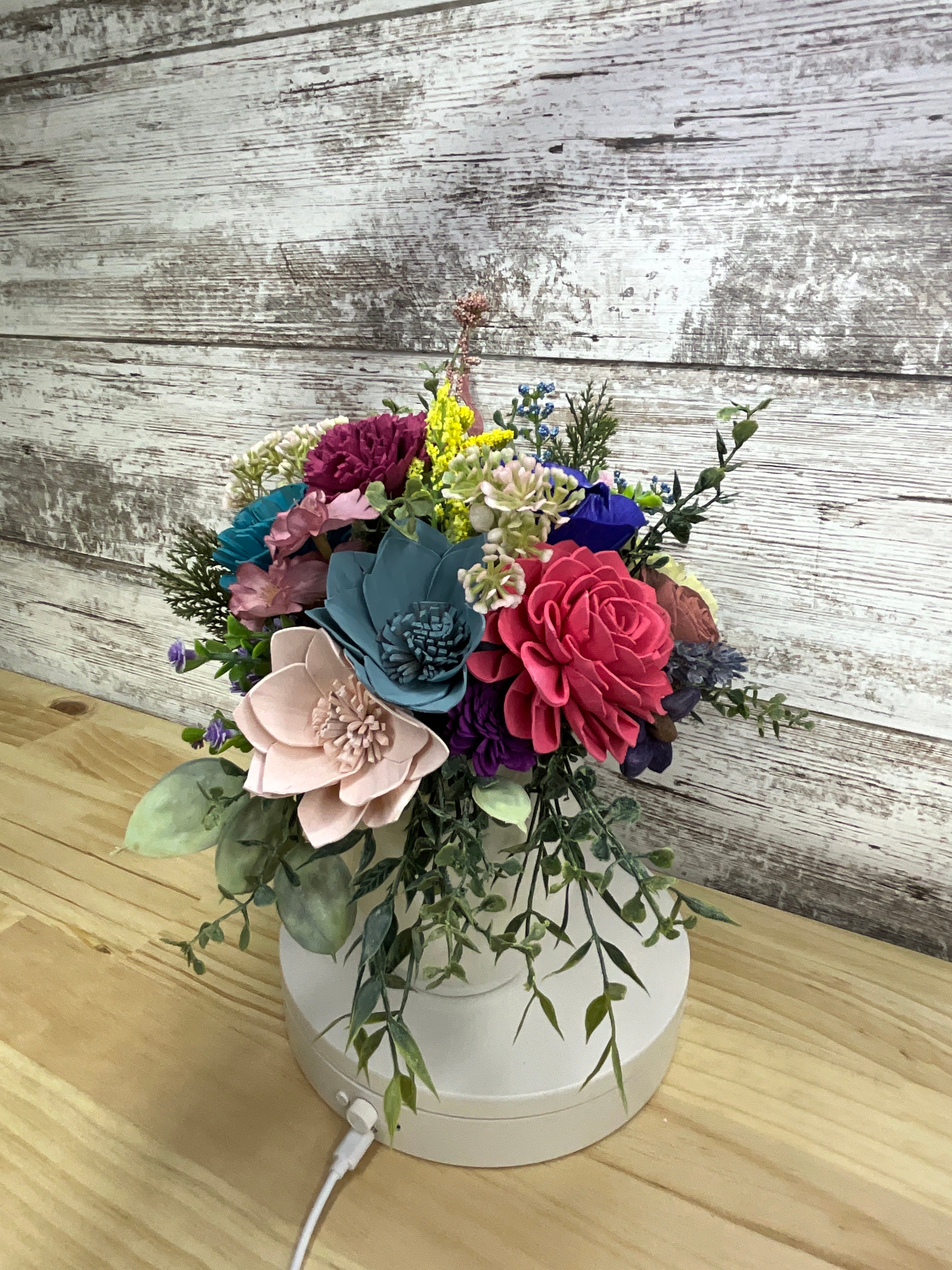 Best Grandma Ever Wildflower Sola Wood Flower Arrangement
