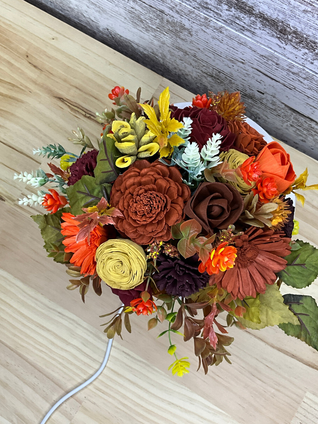 Fall Sweet Fall Sola Wood Flower Arrangement