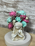 Angels Among Us | Sola Wood Flower Arrangement in Angel Vase
