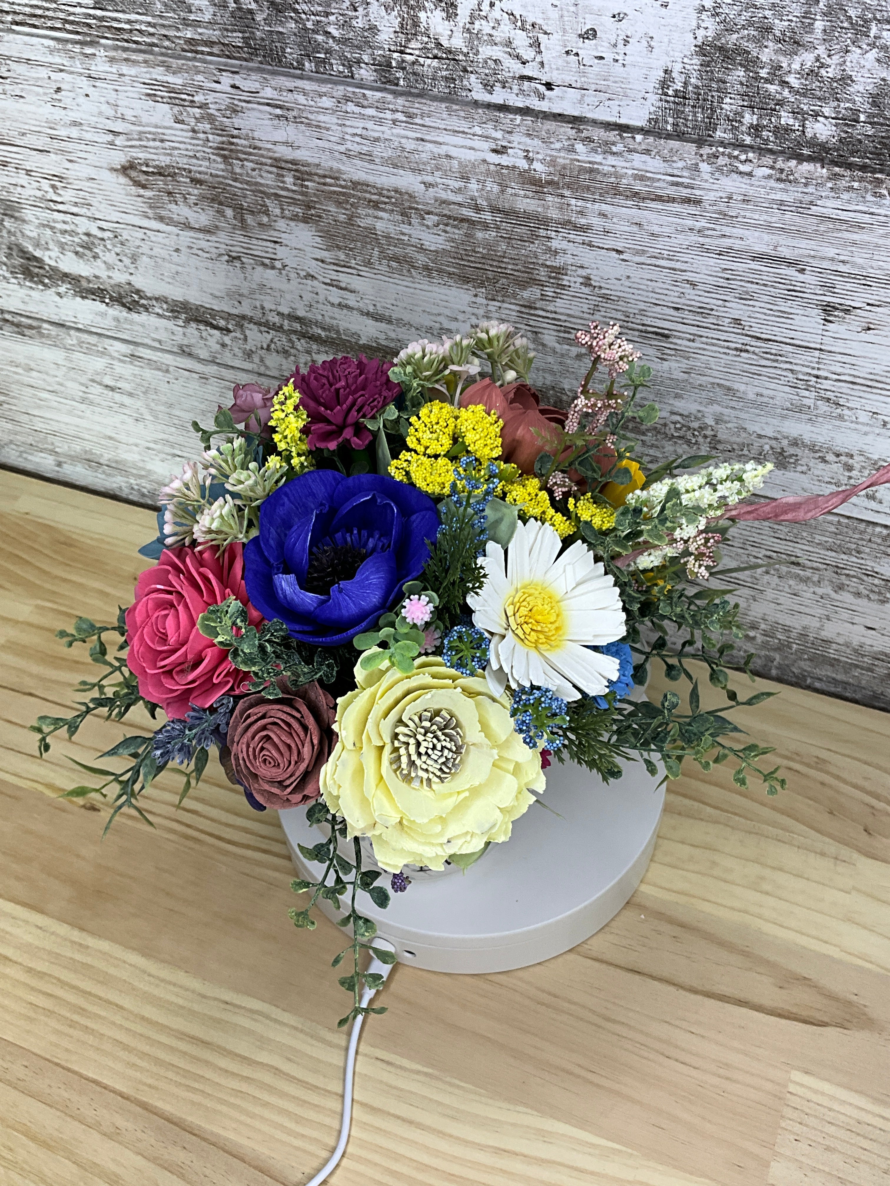 Best Grandma Ever Wildflower Sola Wood Flower Arrangement