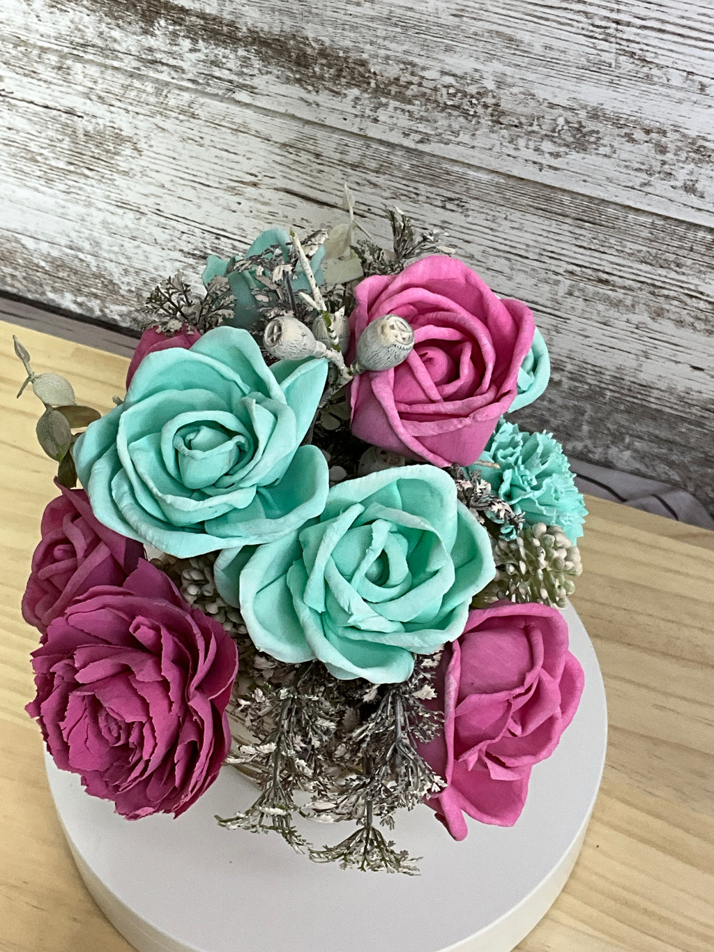 Angels Among Us | Sola Wood Flower Arrangement in Angel Vase