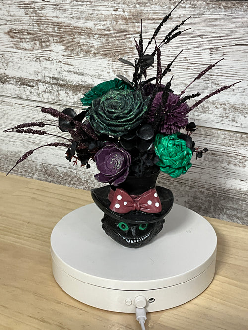 Cheshire Cat Sola Wood Flower Arrangement - Joni’s Sola Ever After, LLC