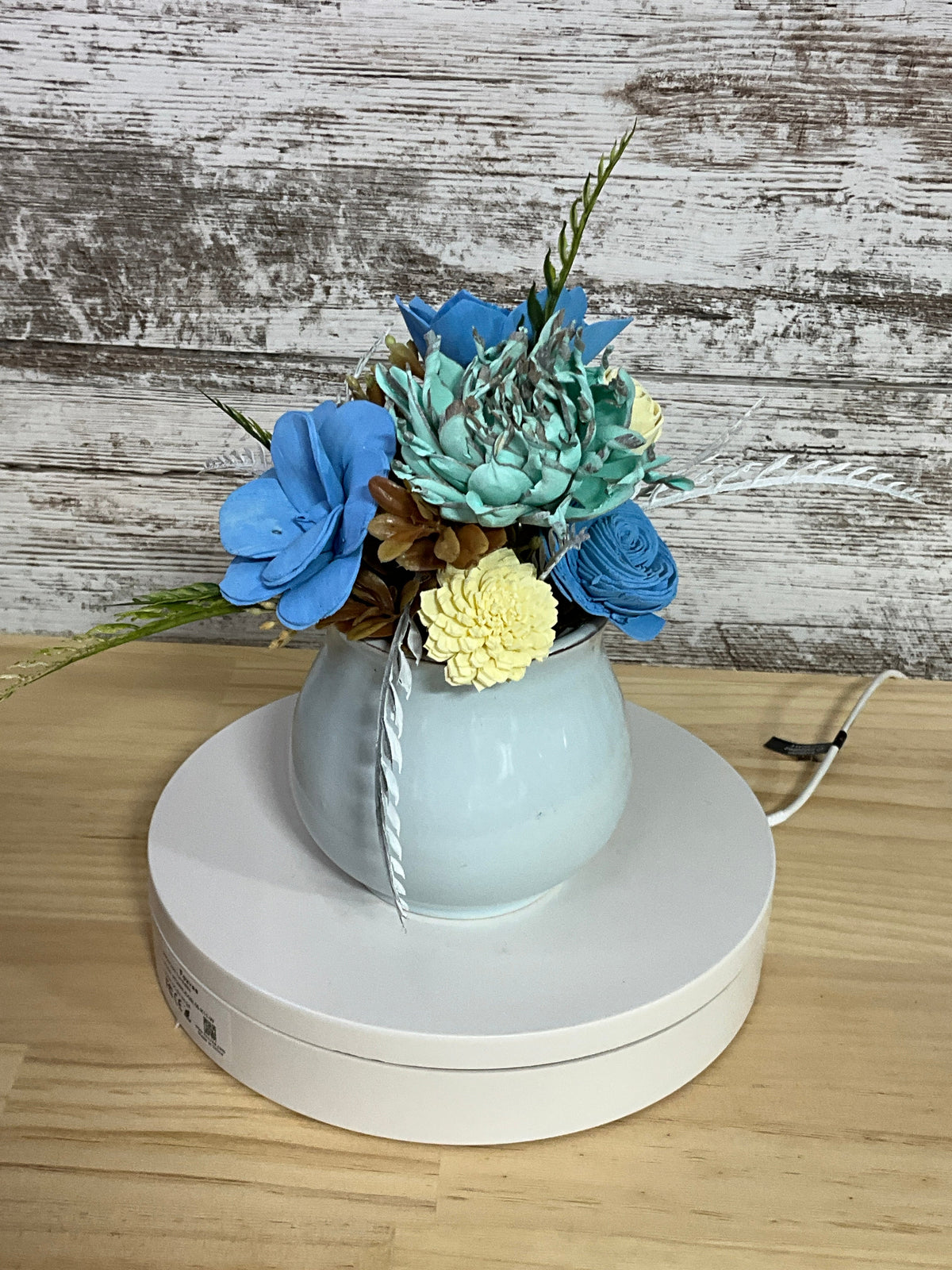 Seaside Serenity Sola Wood Flower Arrangement