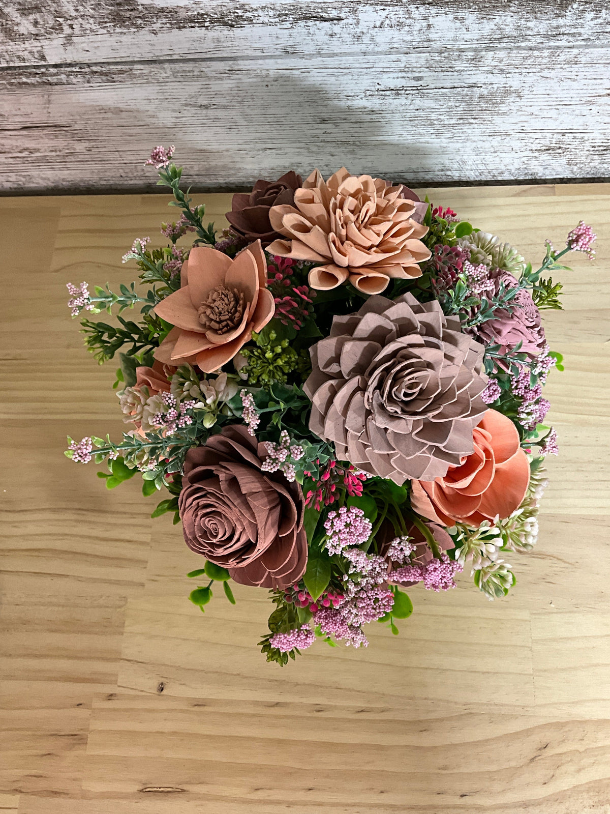 Pink Petal Garden | Sola Wood Flower Arrangement