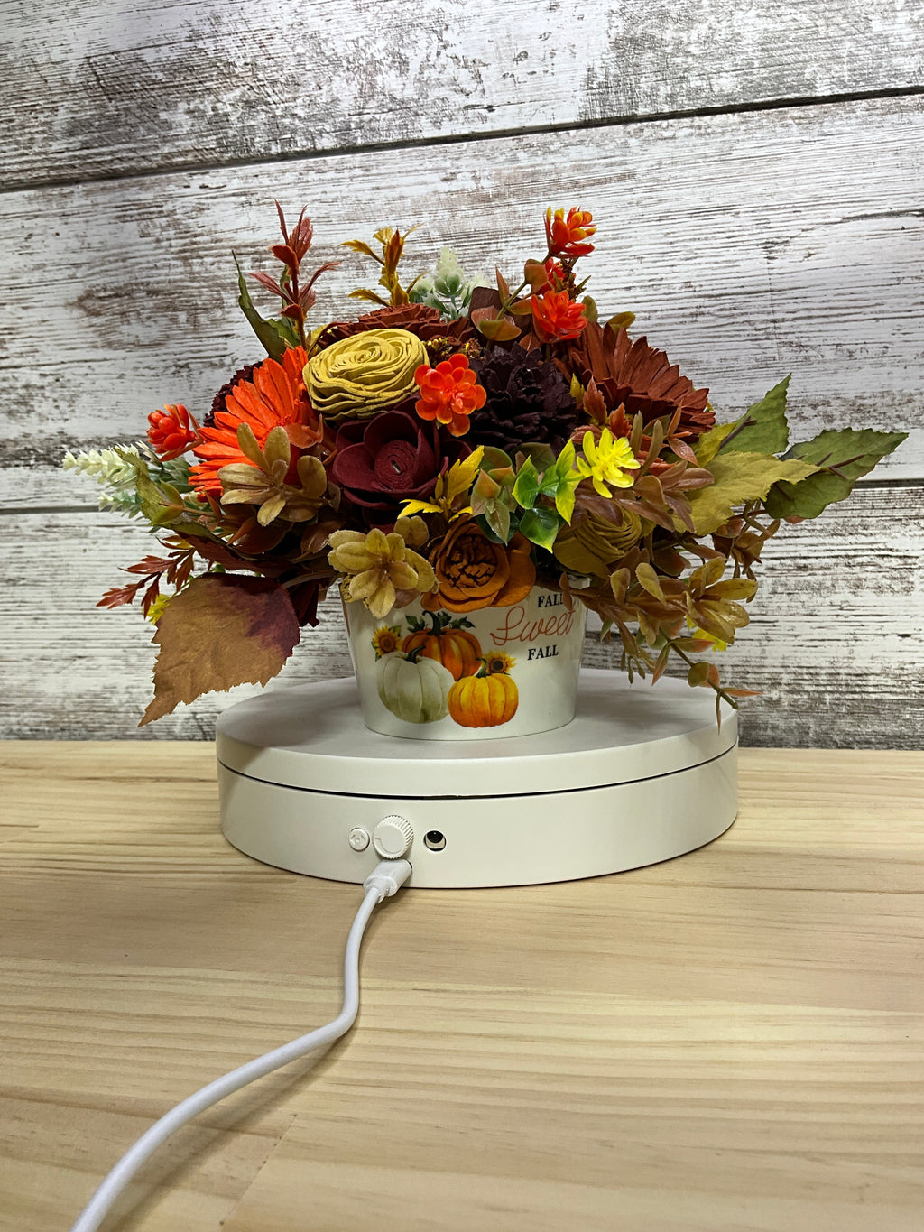 Fall Sweet Fall Sola Wood Flower Arrangement