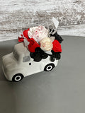 Halloween Hearse Floral Arrangement | Unique Spooky Vehicle Planter