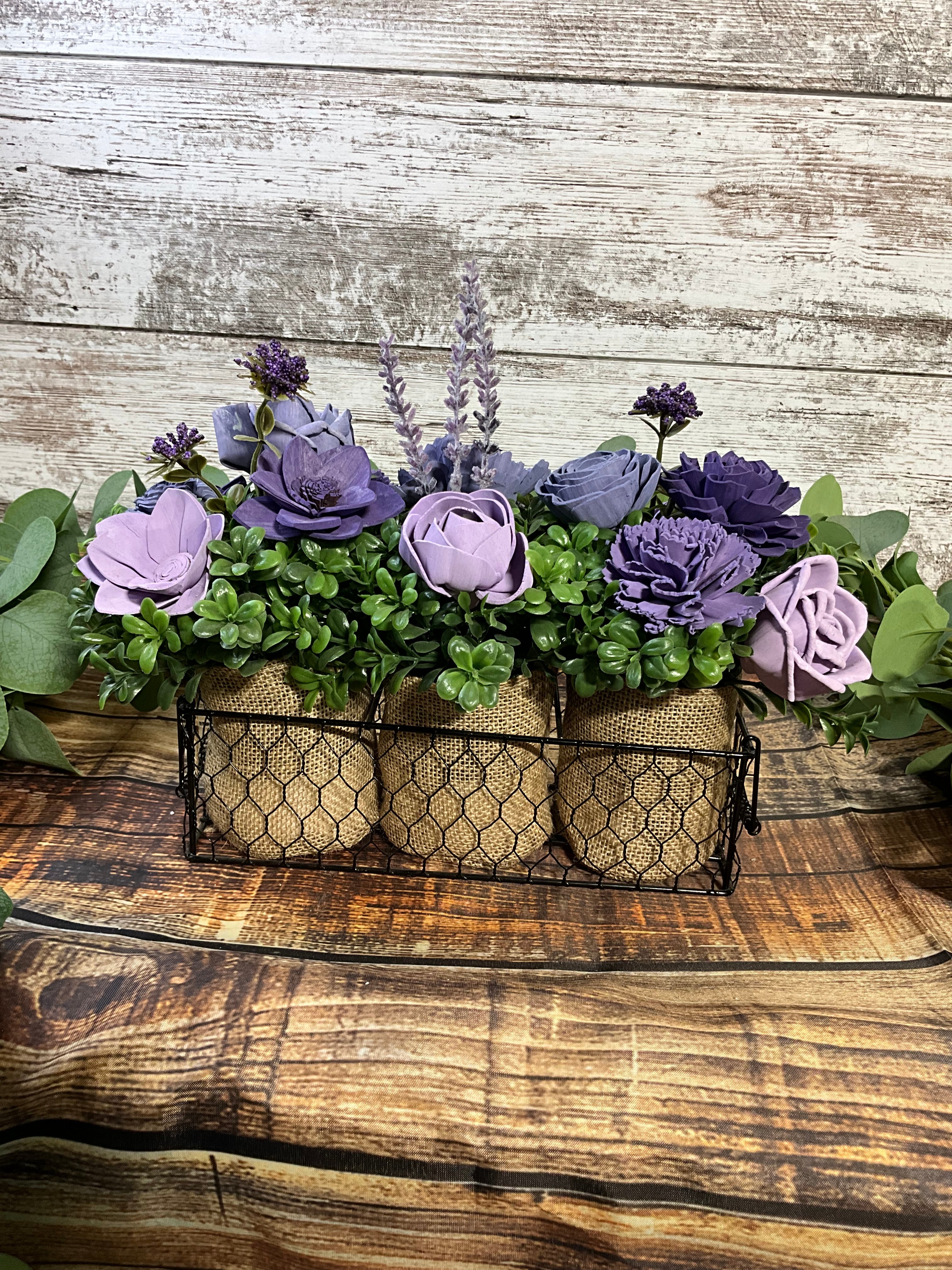 Lavender Dreams Sola Wood Arrangement