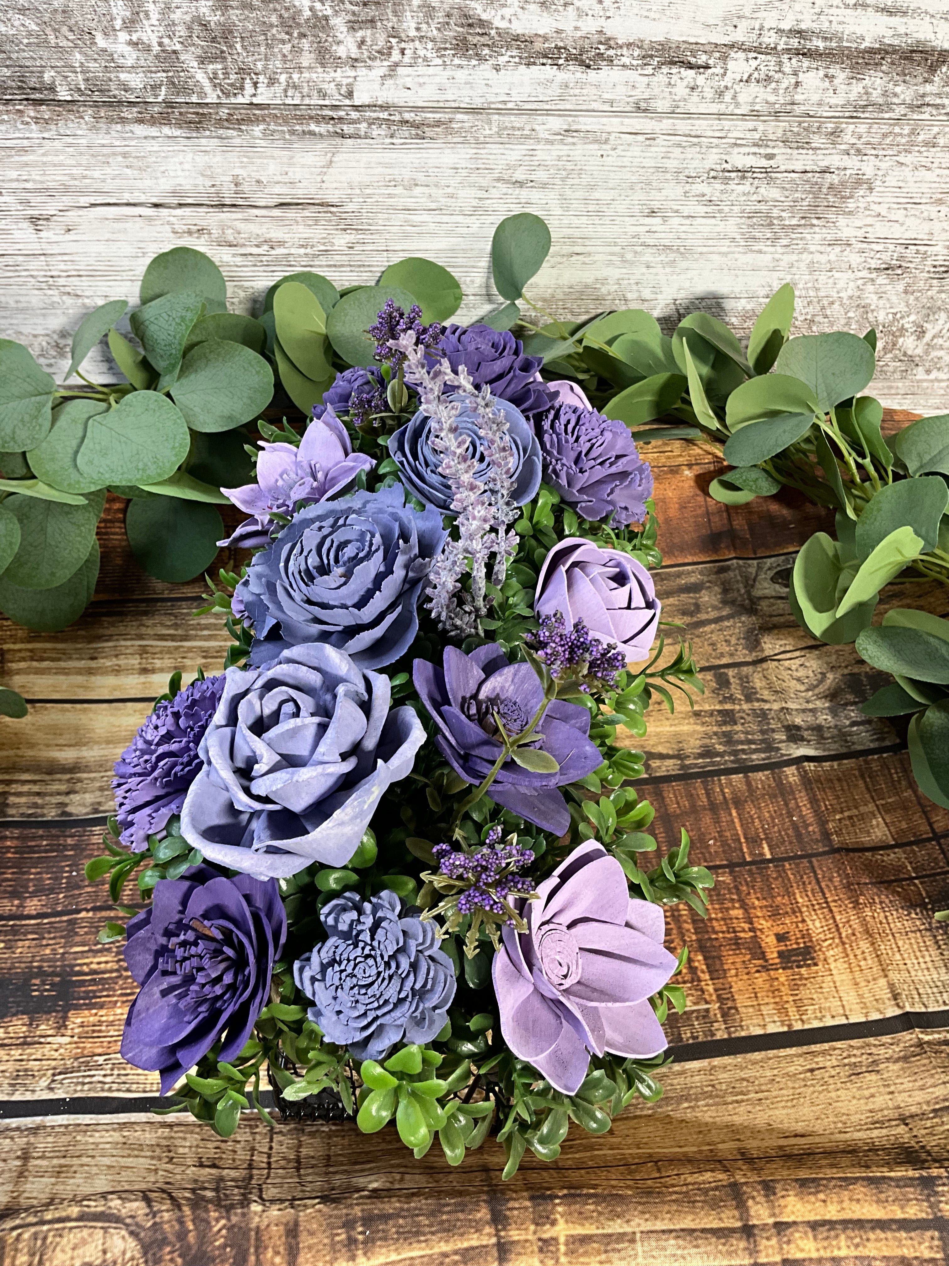 Lavender Dreams Sola Wood Arrangement