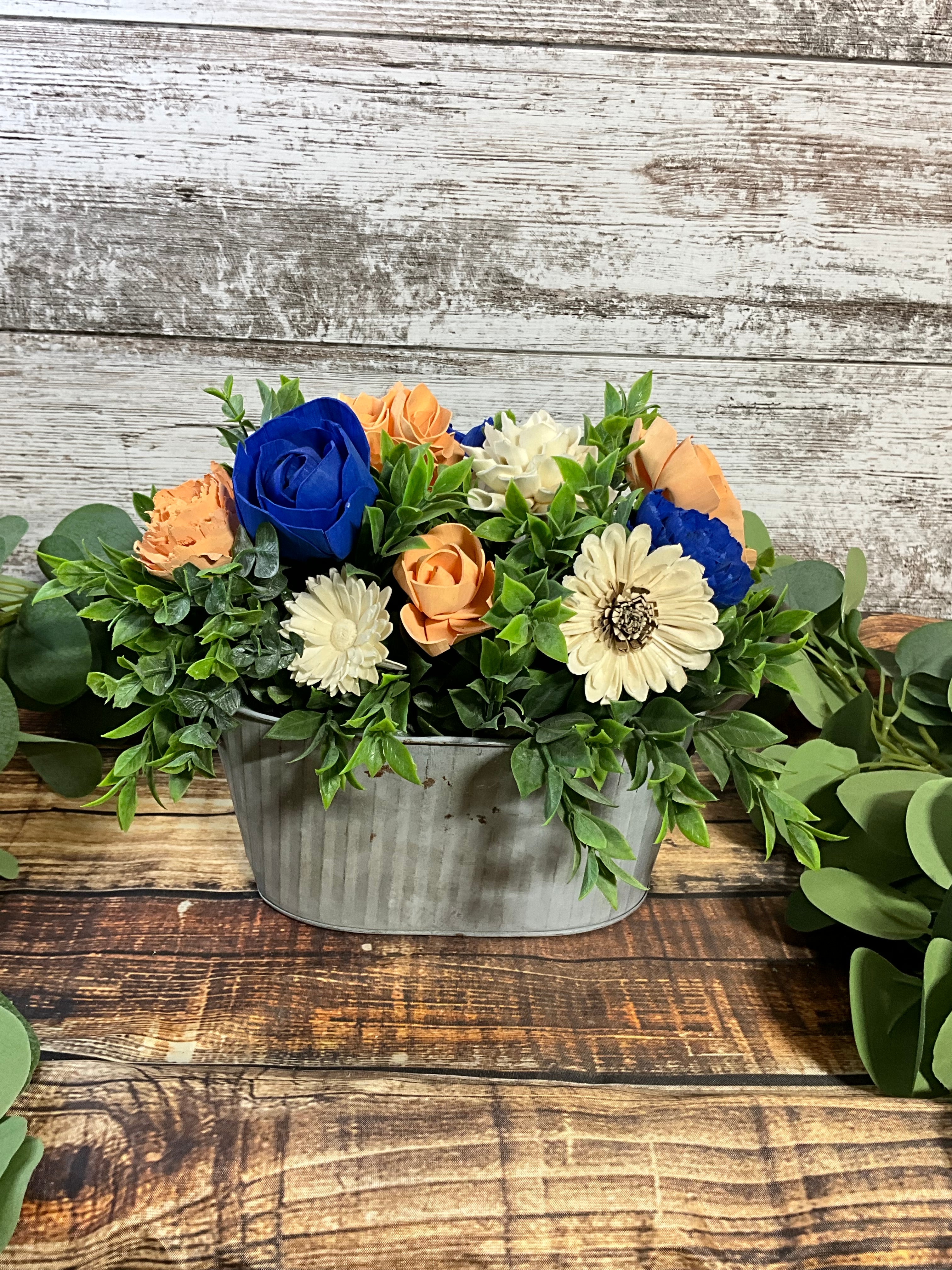 Rustic Romance Sola Wood Flower Arrangement