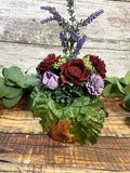 Rose Gold Elegance Centerpiece