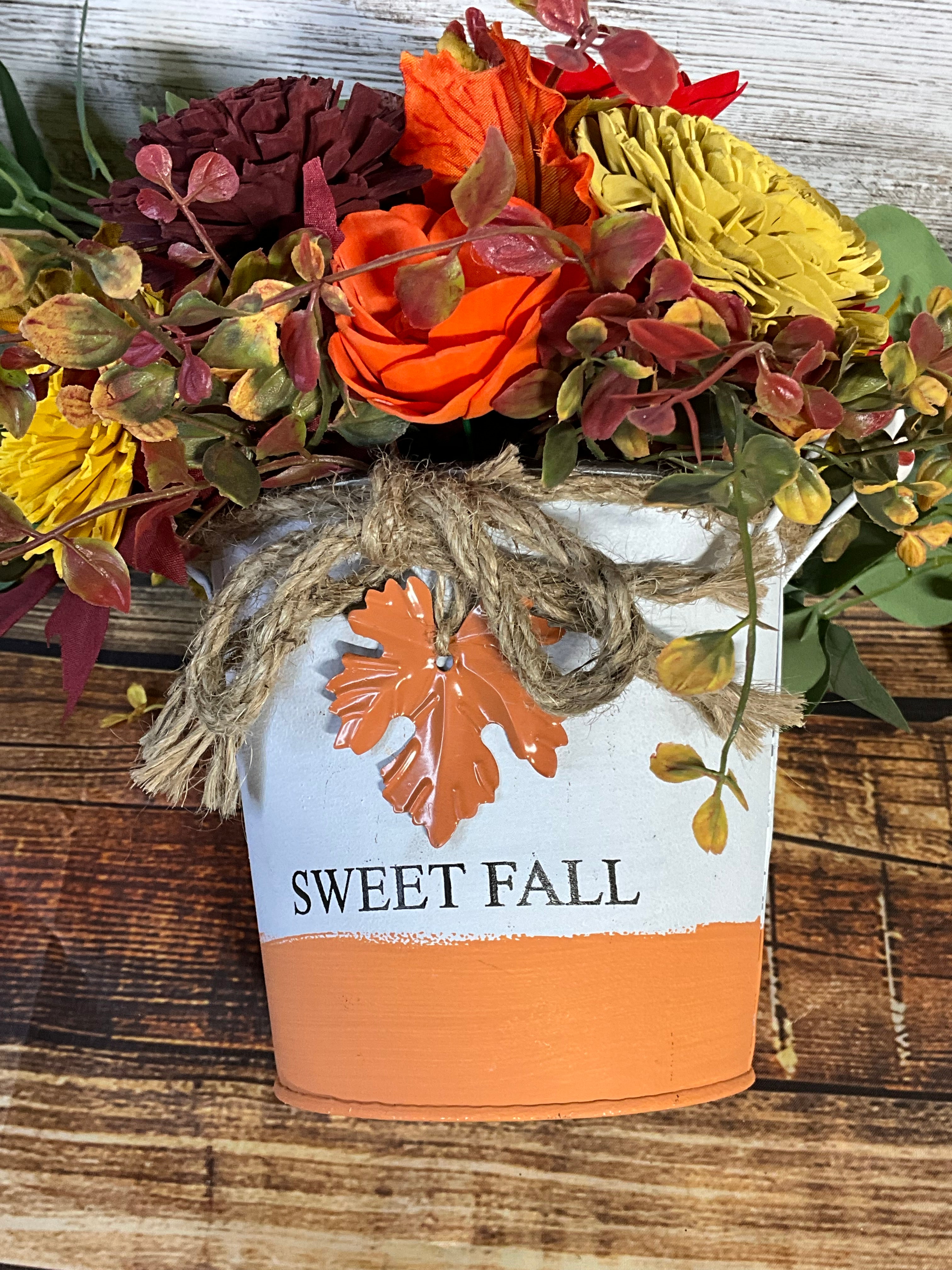 Sweet Fall Sola Wood Arrangement