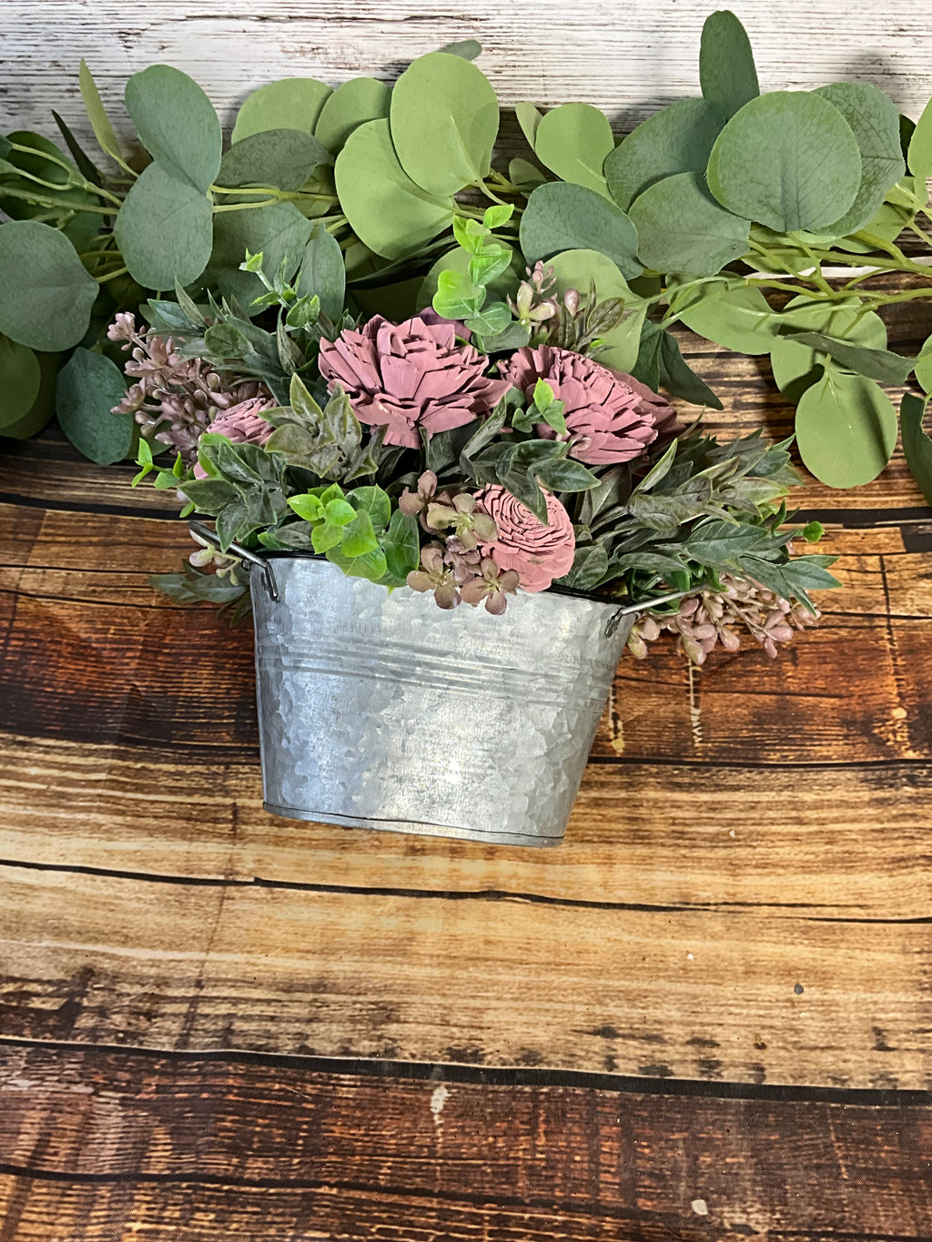 Mauve in Love Centerpiece
