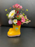 Sola Wood Flowers in Rain Boots