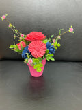 Sola Wood Flowers in Terracotta pot